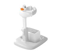 TTETTZ Stable Baby Bath Rack for Sink Use with Newborns, Grey White