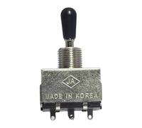 TTETTZ Toggle Switch Accessory for Electric Guitar, Portable Supplies with Tip Knob, Replacement Parts for Musicians, Switch, Black Cap