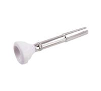 TTETTZ Trumpet Beginner Accessory Portable Brass Tube Multifunctional Replacement with Comfortable Design Suitable for Personal Use Music, White