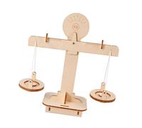 TTETTZ Wooden Assembly Kit, Wooden Puzzle, Model of A Mathematical Balance for Teaching