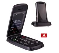 TTfone Star Big Button Flip Pay as you go SOS Mobile Phone Vodafone Grey