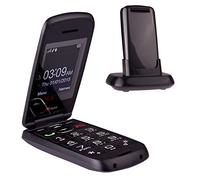 TTfone Star Big Button Simple Easy To Use Flip Mobile Phone Pay As You Go (O2 PAYG, Grey)