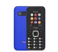 TTfone TT150 Mobile Basic DUAL SIM Cheap Blue colour Phone & PAYG Giffgaff SIM