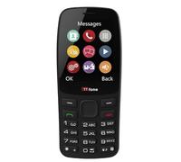 TTfone TT175 2.4inch UK Sim Free Dual Sim Basic Simple Feature Mobile Phone - Unlocked with camera Torch Media Games and Bluetooth - Pay As You Go (Vodafone, with £0 Credit, Blue)