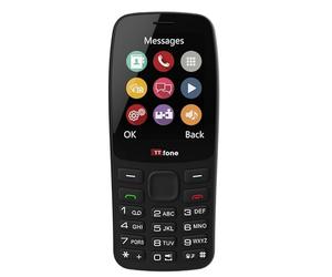 TTfone TT175 2.4inch UK Sim Free Dual Sim Basic Simple Feature Mobile Phone - Unlocked with camera Torch Media Games and Bluetooth - Pay As You Go (Vodafone, with £0 Credit, Blue)