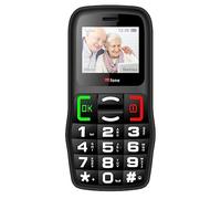 TTfone TT220 Big Button Mobile Phone for the Elderly with Emergency Assistance button, talking keys, long battery life, Simple easy to use - Pay As You Go (EE, with £10 Credit, Black)