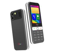TTfone TT280 - Simple 4G Dual SIM Bar Phone with Android, 2.8" Touchscreen Pay As You Go Smartphone - EE