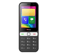 TTfone TT280 ? Simple 4G Dual SIM Bar Phone with Android, 2.8" Touchscreen, Keypad, 2MP Camera, USB-C - Easy to Use Unlocked Mobile (with USB Cable and EE Sim Card)