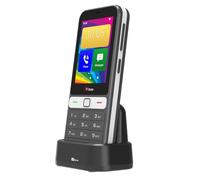 TTfone TT280 - Simple 4G Dual SIM Bar Phone with Android, 2.8" Touchscreen Pay As You Go Smartphone - GiffGaff with Dock Charger