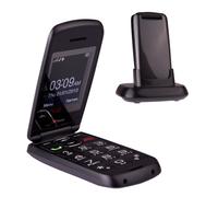 TTfone Star Big Button Simple Easy To Use Flip Mobile Phone Pay As You Go (EE PAYG, Grey)