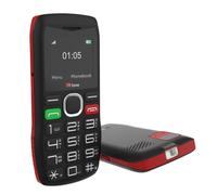 TTfone TT880 Easy-to-Use Mobile Phone for Seniors and Elderly - Large Button Phone with Emergency Assistance Button - Pay As You Go (EE PAYG, Red, with USB Cable)