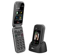 TTfone TT970 4G Flip Senior Mobile, Three SIM Pay As You Go, WhatsApp, Large But
