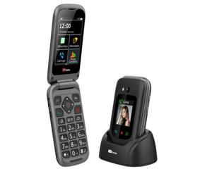 TTfone TT970 4G WhatsApp Flip Senior Big Button Mobile with O2 Bundle Pay As You