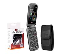 TTfone TT970 Whatsapp 4G Touchscreen Senior Big Button Flip Mobile Phone - Easy and Simple to Use (Bundle Deal)