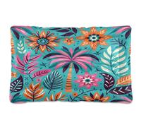 Ttgoth Boho Tree Leaves Dog Bed Mat Crate Pad Soft Washable Kennel Pad Pet Sleeping Mat with Anti-Slip Bottom for Large Medium Small Dogs, 60.9x91.4 cm