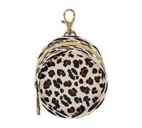 Ttgoth Pacifier Holder for Diaper Bag & Stroller Animal Skin Portable Pacifier Case with Clip & Zipper Travel Binky Holder Pouch Baby Essentials for Boys & Girls