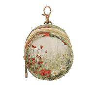 Ttgoth Pacifier Holder for Diaper Bag & Stroller Daisy Butterfly Portable Pacifier Case with Clip & Zipper Travel Binky Holder Pouch Baby Essentials for Boys & Girls