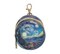 Ttgoth Pacifier Holder for Diaper Bag & Stroller Strary Night Portable Pacifier Case with Clip & Zipper Travel Binky Holder Pouch Baby Essentials for Boys & Girls