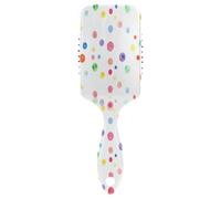 Ttgoth Polka Dots Hair Brush for Women & Men Anti Static Air Cushion Comb Paddle Detangler Hairbrush Detangling Brush for Curly, Straight, Wet or Dry Hair