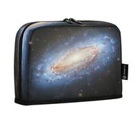 Ttgoth Standing Pencil Case Milky Way Large Capacity Pencil Pouch Foldable Pen Bag Portable Stationery Storage Organiser for Desk School Office Supplies, 21 x 5 x 15 cm