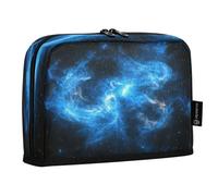 Ttgoth Standing Pencil Case Milky Way Large Capacity Pencil Pouch Foldable Pen Bag Portable Stationery Storage Organiser for Desk School Office Supplies, 21 x 5 x 15 cm