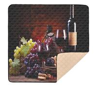 Ttgoth Table Food Baby Play Mat for Floor 127x127cm Soft Foldable Crawling Mat Waterproof Non-Slip Floor Mat Kids Playmat for Infants Babies Toddlers