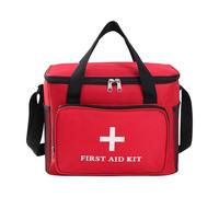 TTIAYAO 1 Item First Aid Kit,First Aid Box Travel with Shoulder Strap,Medicine Storage Box,Medication Bag Home,Outdoor First Aid Bag,Perfect for Emergency Backpacking, Doctor Visits, and Nursing(Red)