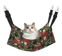TTIGLHOH Bright Mushrooms Art Pet Hammock Cats Ferret Hammock Soft Bed Suitable For Pet Guinea Pig Hamster Kitten