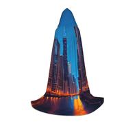 TTIGLHOH Chicago Night Long Cape Outfit For Teenagers Cosplay Gear Masquerade Vampire Witch Halloween Party Costume