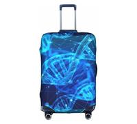 TTIGLHOH DNA Chain Photo Printing Travel Ready Scratch Protection Excludes Suitcase Cover Prevents Luggage Mix Up