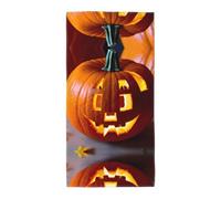 TTIGLHOH Fall Pumpkin Stylish Printed Long Towel Quick Drying For Gym Camping Daily Use