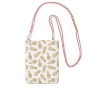 TTIGLHOH Golden Pineapple Background Printing Travel Small Crossbody Bag Phone Purses With Shoulder Strap For Passport Smartphone Wallet