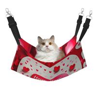 TTIGLHOH Happy Valentine'S Day Pet Hammock Cats Ferret Hammock Soft Bed Suitable For Pet Guinea Pig Hamster Kitten