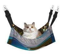 TTIGLHOH Island Of Cuba Pet Hammock Cats Ferret Hammock Soft Bed Suitable For Pet Guinea Pig Hamster Kitten