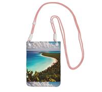 TTIGLHOH Island Of Cuba Printing Travel Small Crossbody Bag Phone Purses With Shoulder Strap For Passport Smartphone Wallet