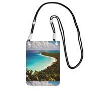 TTIGLHOH Island Of Cuba Printing Travel Small Crossbody Bag Phone Purses With Shoulder Strap For Passport Smartphone Wallet
