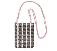 TTIGLHOH Library Bookcase Printing Travel Small Crossbody Bag Phone Purses With Shoulder Strap For Passport Smartphone Wallet
