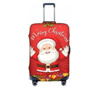 TTIGLHOH Merry Christmas. Printing Travel Ready Scratch Protection Excludes Suitcase Cover Prevents Luggage Mix Up