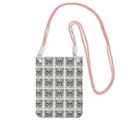 TTIGLHOH Mexican Skull Printing Travel Small Crossbody Bag Phone Purses With Shoulder Strap For Passport Smartphone Wallet