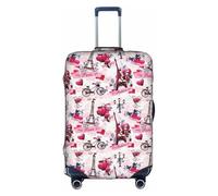 TTIGLHOH Paris Eiffel Tower France Printing Travel Ready Scratch Protection Excludes Suitcase Cover Prevents Luggage Mix Up
