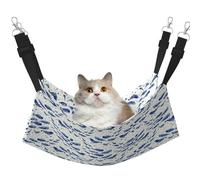 TTIGLHOH Small Blue Whale Swimming Pet Hammock Cats Ferret Hammock Soft Bed Suitable For Pet Guinea Pig Hamster Kitten