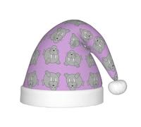 TTIGLHOH Walruschildren'S Santa Hat Christmas Xmas Velvet Comfort Thicken Fur Holiday