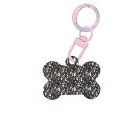 TTIGLHOH Women'S Nutcracker Ballet Xmas Dance Printing Bone Shape Dog Tags Double Sided Personalized Pet Pendants For Dogs And Cats