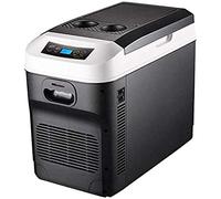 TTiiLoe 28L/29Qt Small Portable Refrigerator for Auto 12V/24V/220V Car Fridge Home Use Cooler & Warmer Box Travel Freezer for Camping, Driving, Fishing, Outdoor, Picnics (Black-28L)