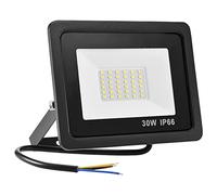 TTiiLoe 30W LED Flood Lights Outdoor, IP66 Waterproof Security Lights Fixture, 6500K Hardwired Wall Lamp, 2100Lm Ultra Thin Work Light, 120° Beam Angle LED Exterior Floodlight for Garden Yard Patio