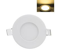 TTiiLoe 3W LED Recessed Ceiling Light, 4500K Daylight White Ultra-Thin Spotlight, Hole Φ 70 mm, 180lm LED Integrated Downlight for Hallway Corridor Kitchen