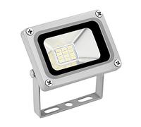 TTiiLoe DC 12V-24V 10W LED Flood Lights Outdoor, IP65 Waterproof Security Lights Fixture, 6500K Hardwired Wall Lamp, 1000LM Ultra Thin Work Light, LED Exterior Floodlight for Garden Yard Patio