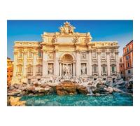 Ttincceer Italy Architectural Backdrop 2.2x1.5m Ancient Rome Trevi Fountain Landmark Background Ancient Europe Famous Attractions Building Photography Backdrop Studio Photo Props