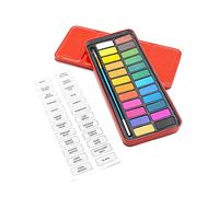 Ttiy Watercolor Paint Set Premium Watercolour Painting Portable Watercolour Paint Artist Craft Stationery Art Supplies With Paintbrush (24 Colors)