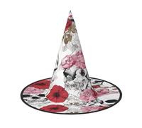 Ttkjshmgc color skulls -Print Festival Crown - Compact Costume Headpiece For Halloween & Larp, Adjustable Gothic Tiara With Machine Washable Fabric